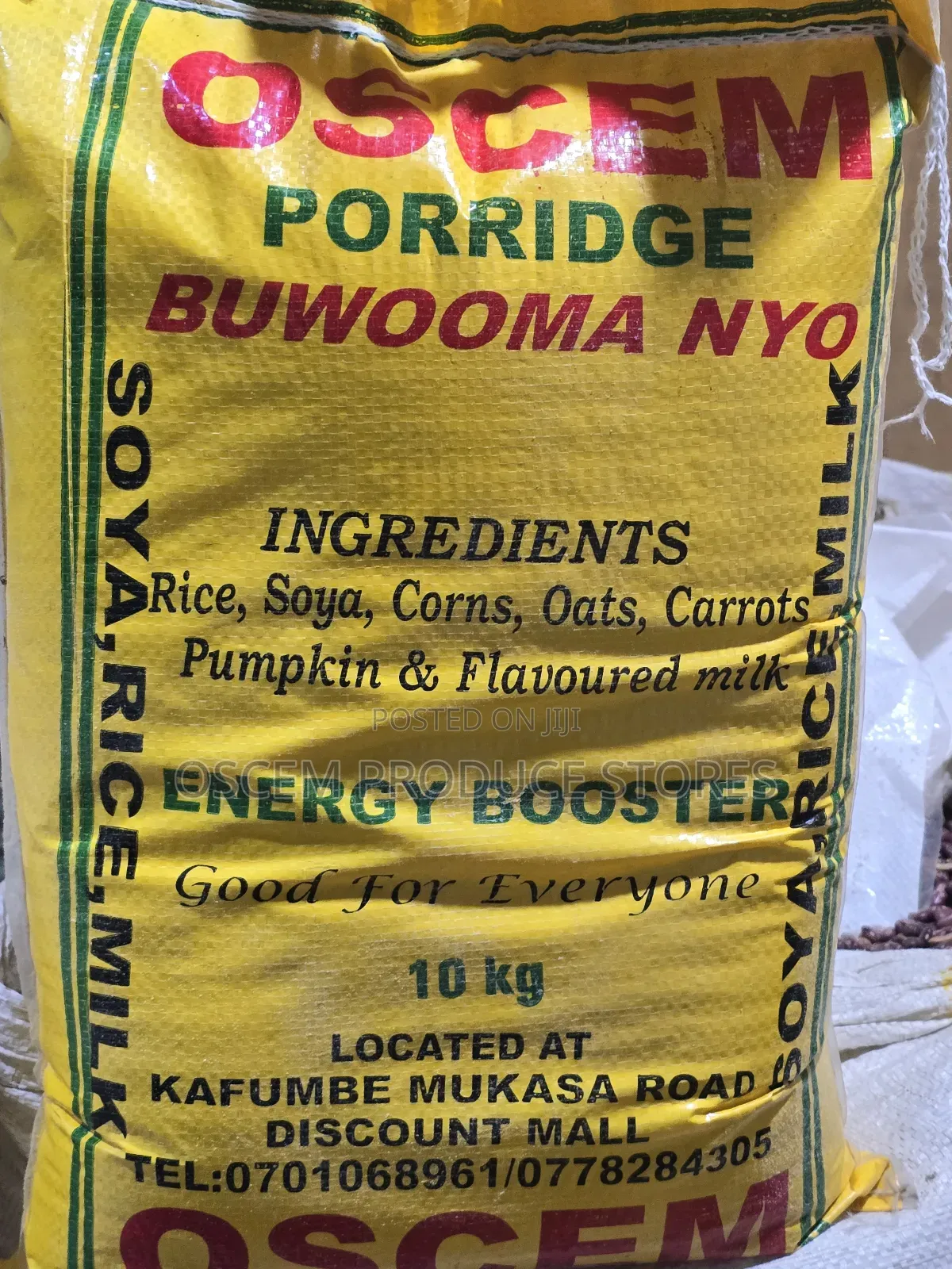 Soya Mixed With Corn Oats Corn Milk and Pumpkin