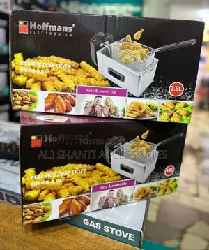 3L Hoffman Electric Deep Fryer, Stainless Deep Fryer
