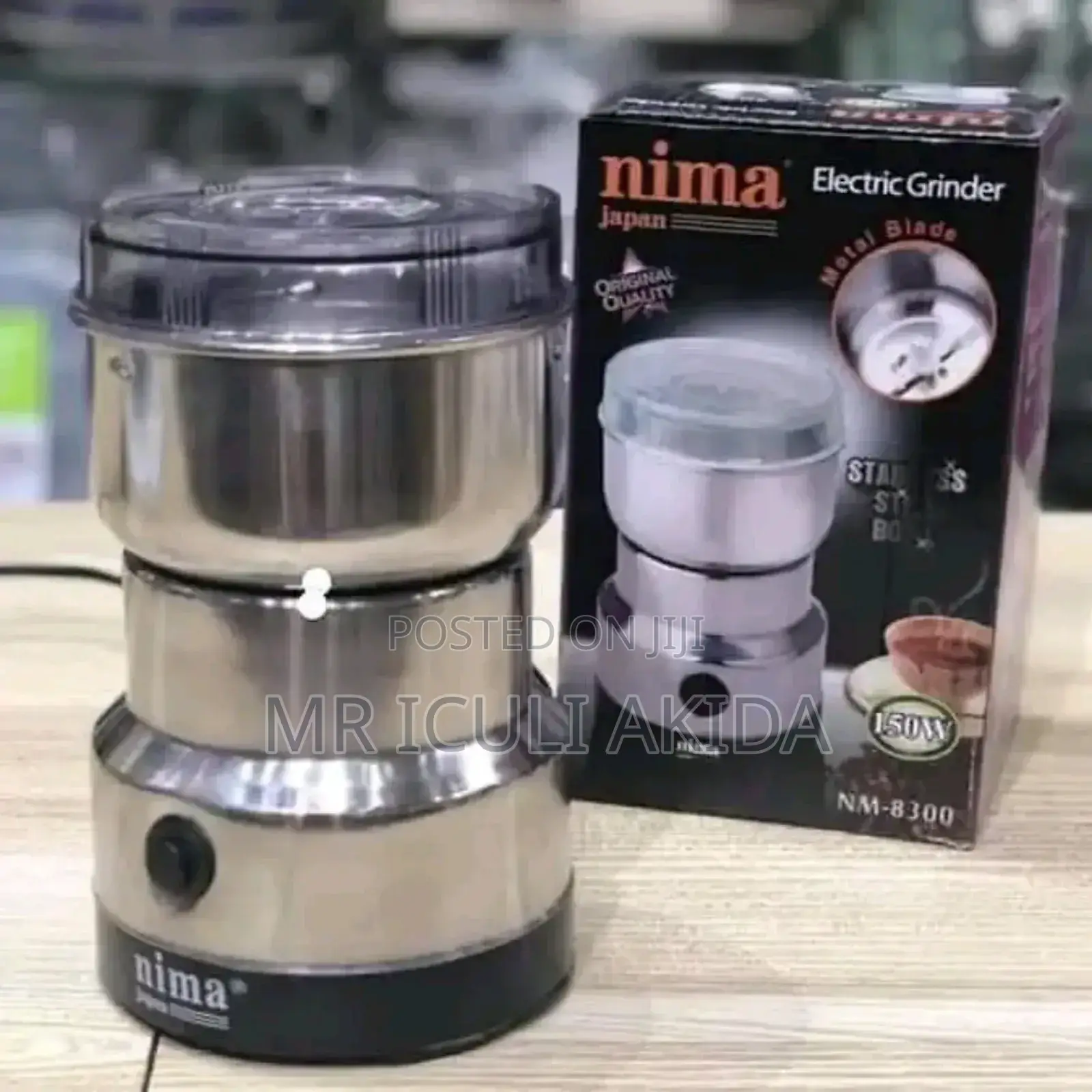 Nima Electric Coffee Beans Dry Spices Grinder