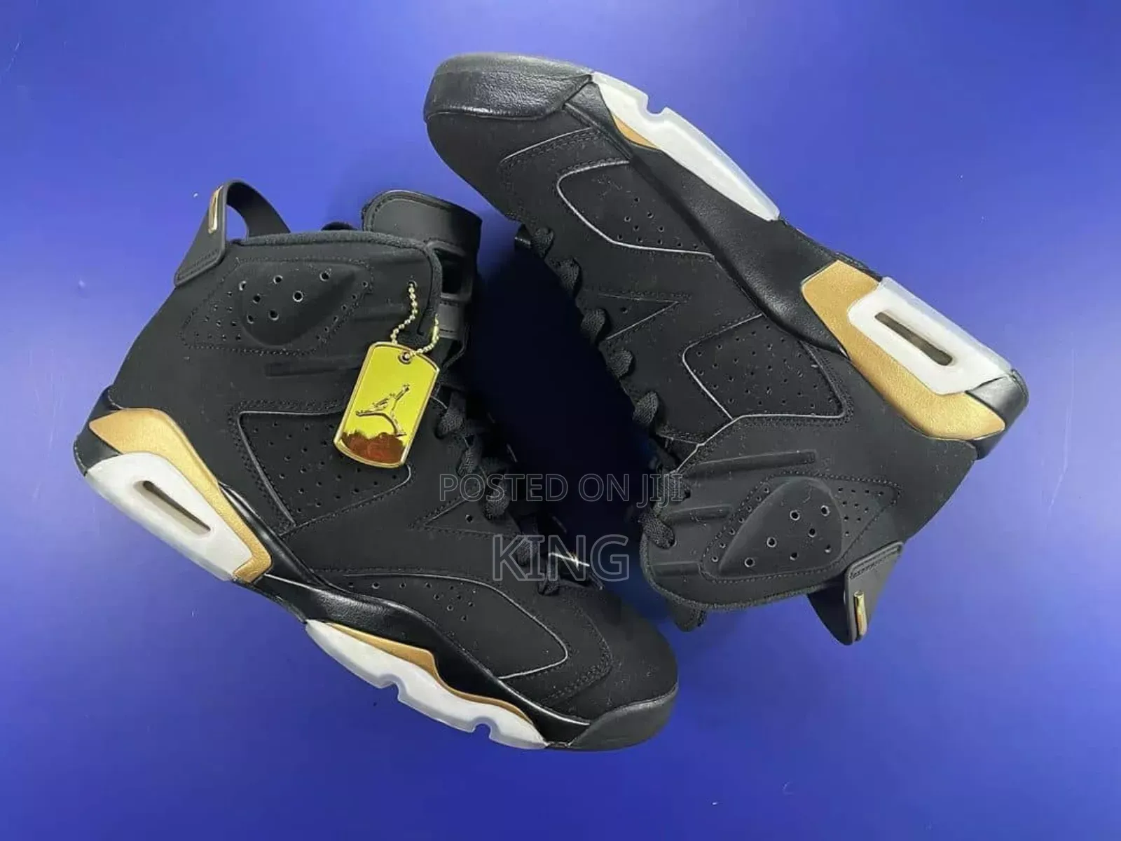 Air Jordan 6 DMP Black Gold Classy