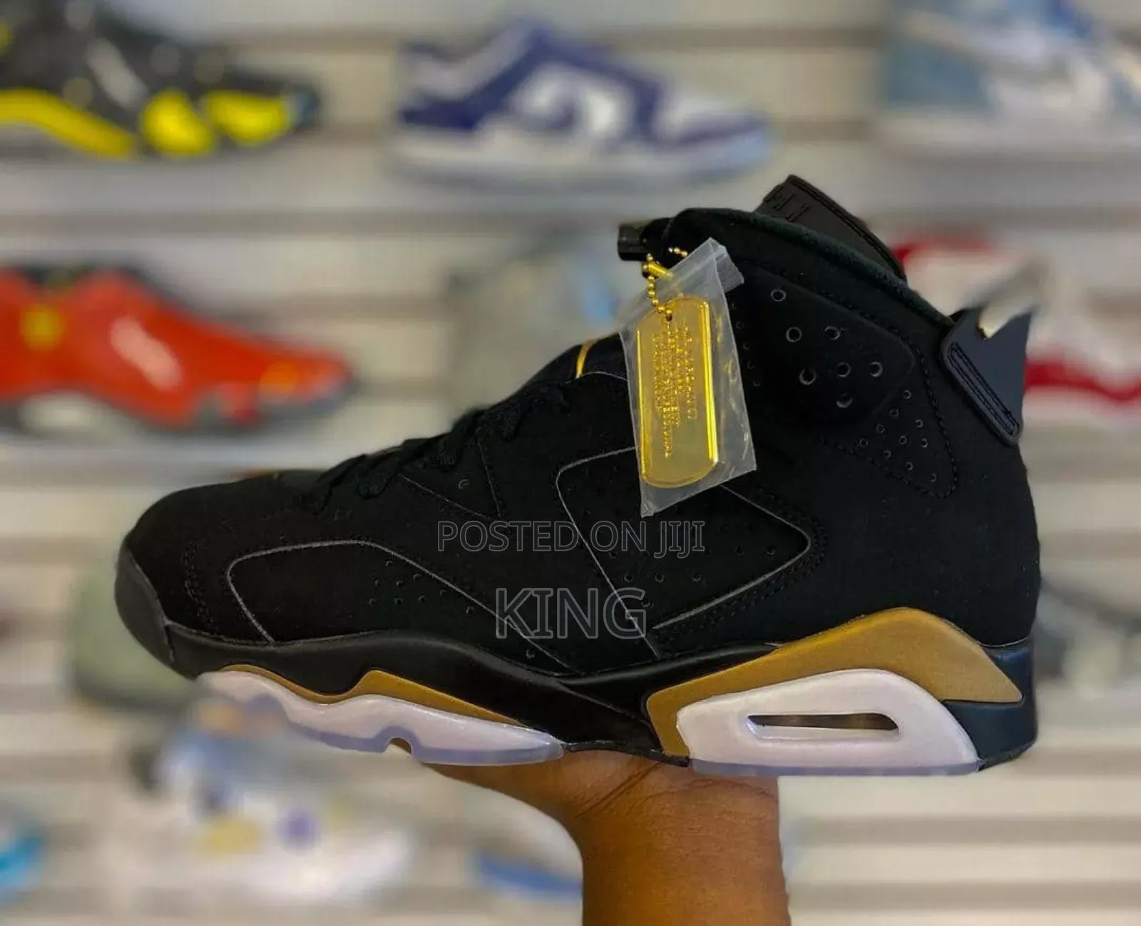 Air Jordan 6 DMP Black Gold Urbane