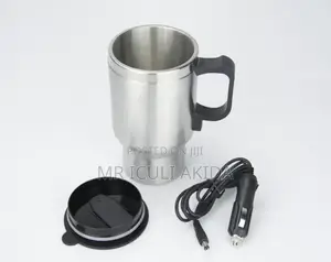 Electric Car Heating Travel Mug With Handle