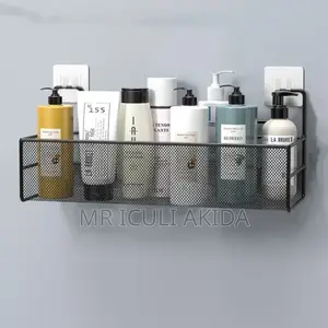 Self Adhesive Wall Mounted Shower Cady Bathroom Organiser
