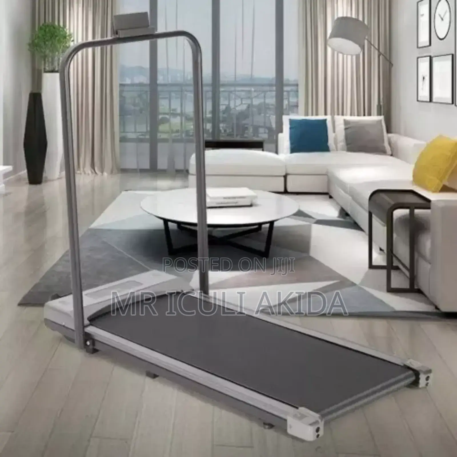 Running, Walking Motorized Pad Treadmill Fitness Machine