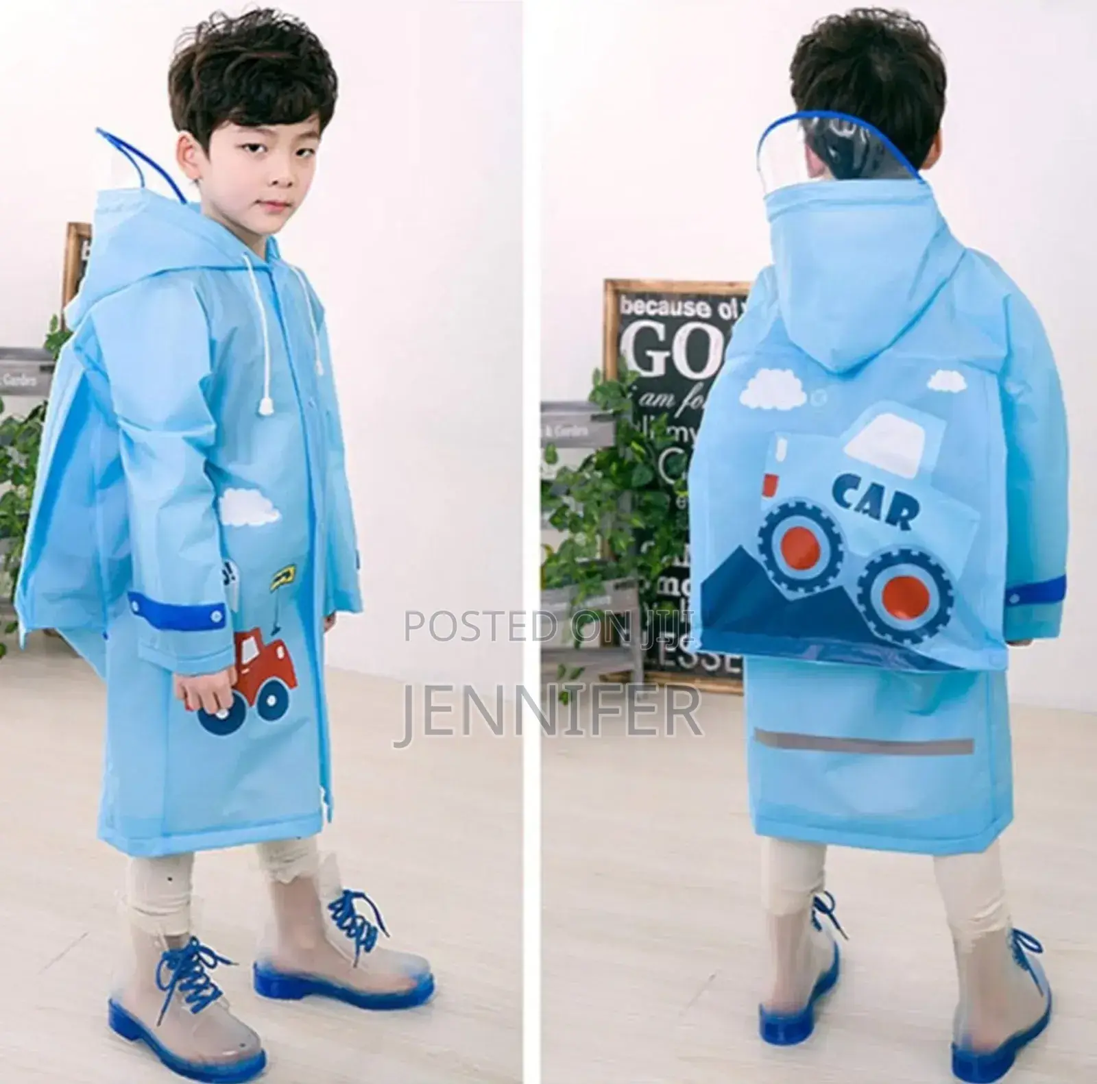 Kids Unisex Raincoat