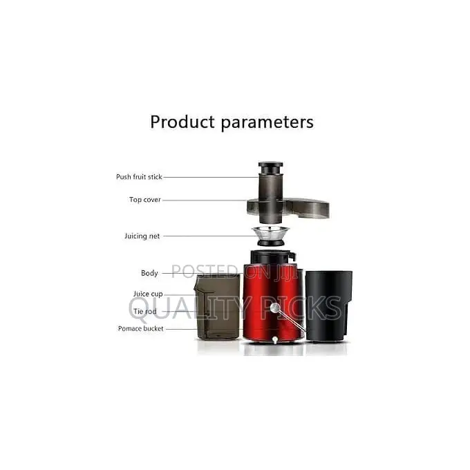 Slow Masticating Juicer Blender Cold Press Juice Maker