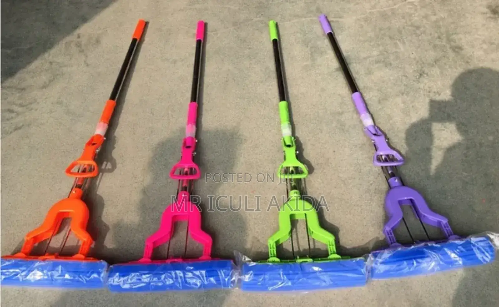 Telescopic Handle Folding PVA Sponge Mop