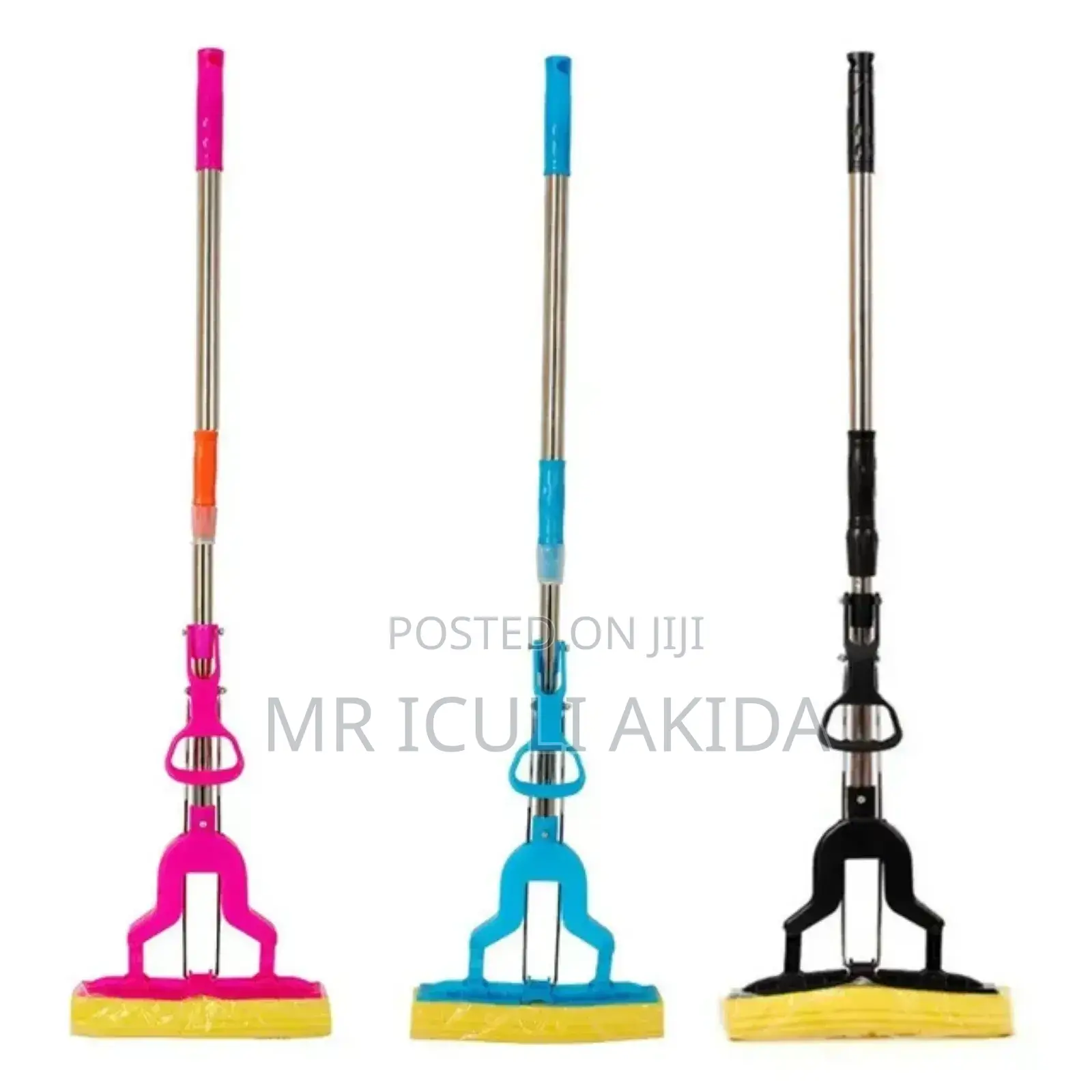 Telescopic Handle Folding PVA Sponge Mop