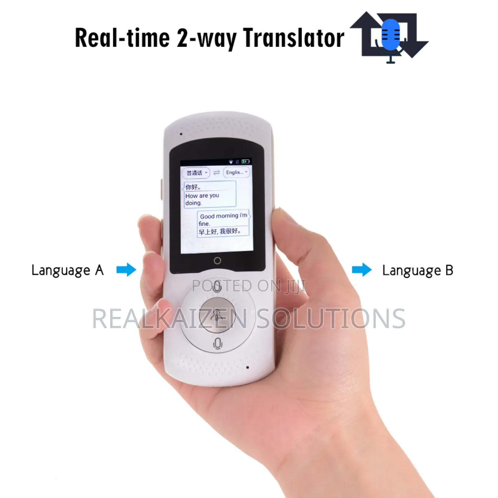 AI Smart Touch Portable Real Time Language Voice Translator