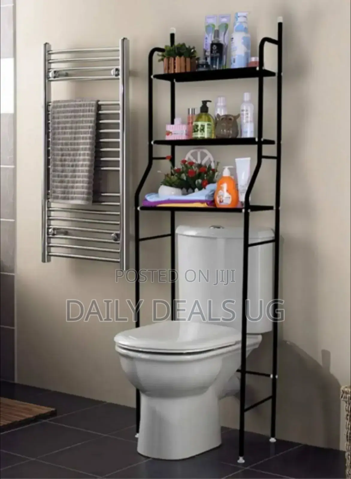 Metallic Toilet Rack
