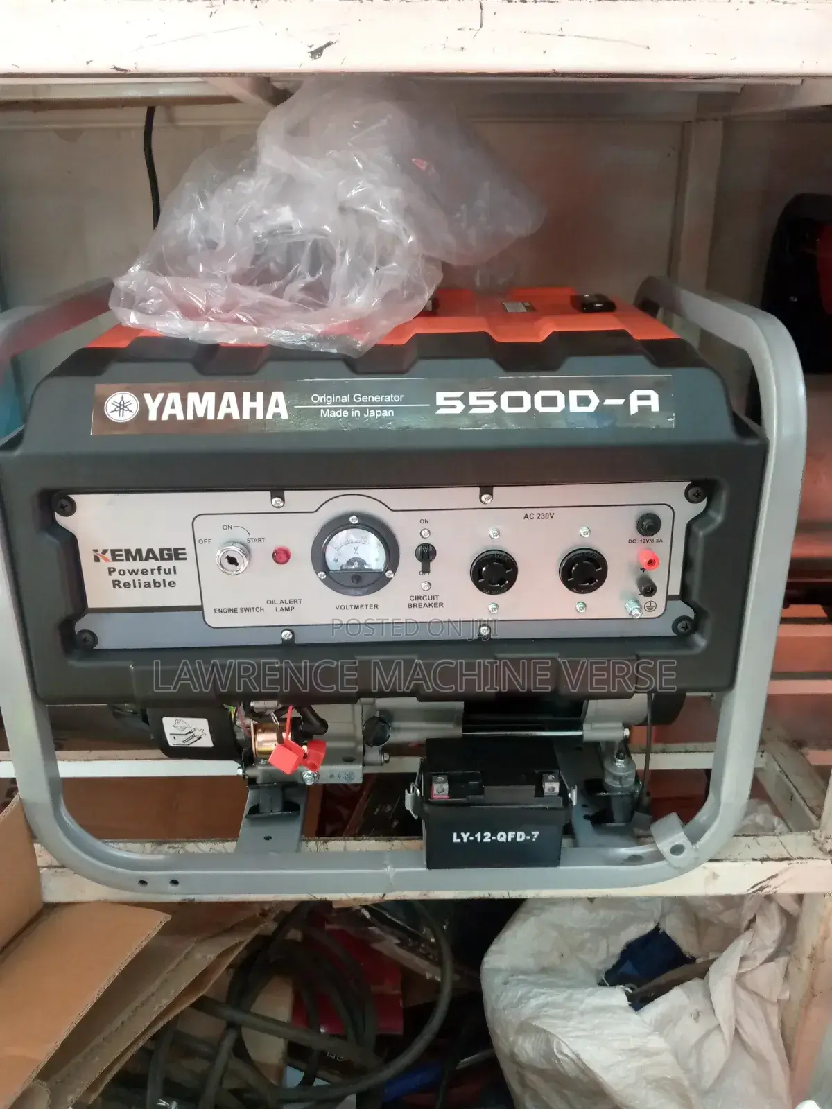 Yamaha Generator 5500 Key Start