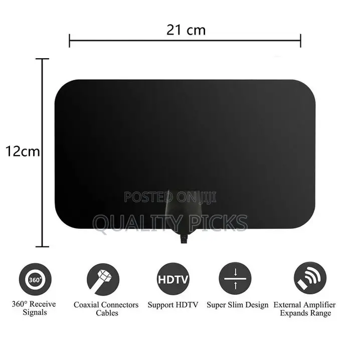 Digital TV Antenna - 110 Miles HDTV Antenna Digital Indoor