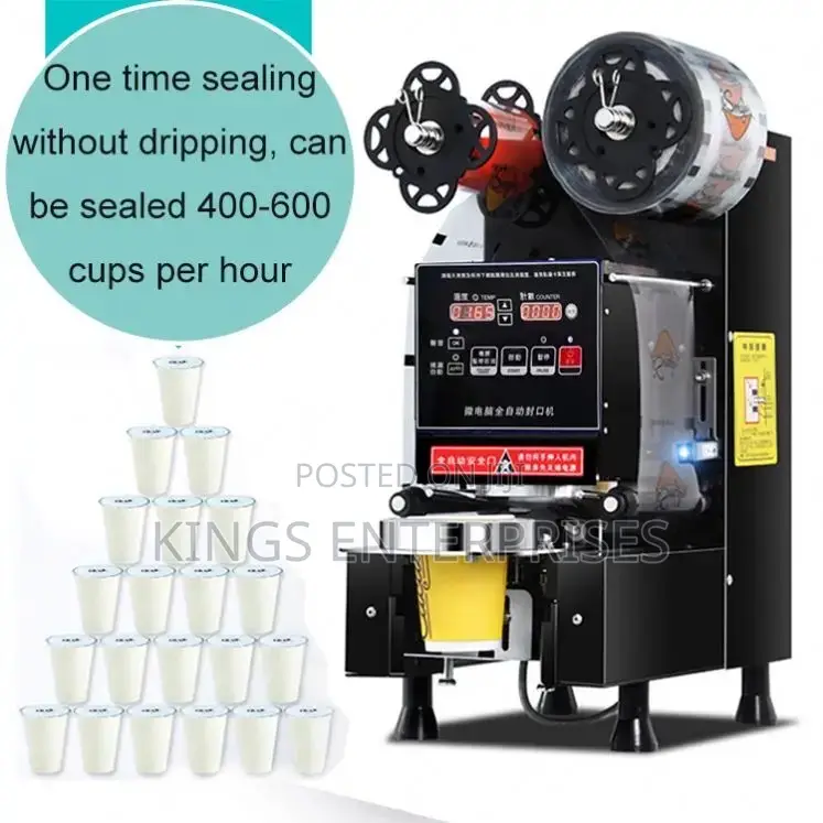 Commercial Automatic Electric Cup Sealing Machine