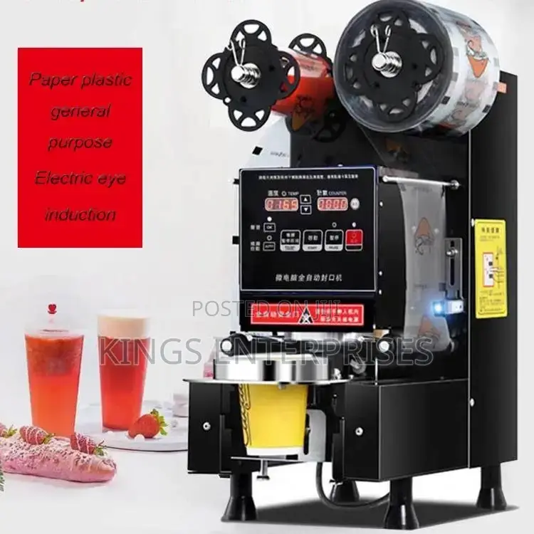 Commercial Automatic Electric Cup Sealing Machine