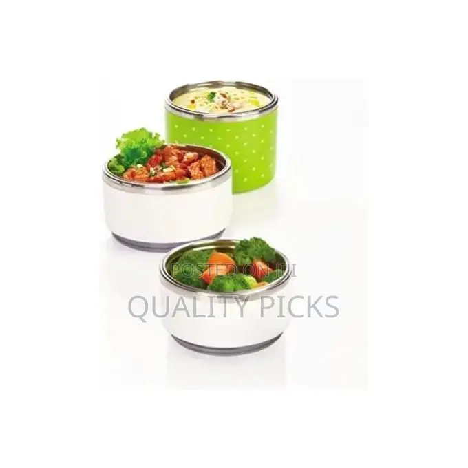3 Layer Steel Food Insulated Lunch Box Container Tiffin