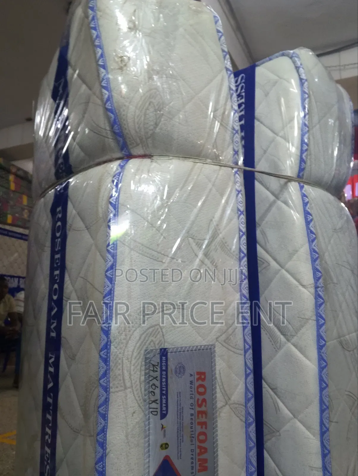 Premium High Density Smart Mattress. 5x6x10 Inches. ( White)