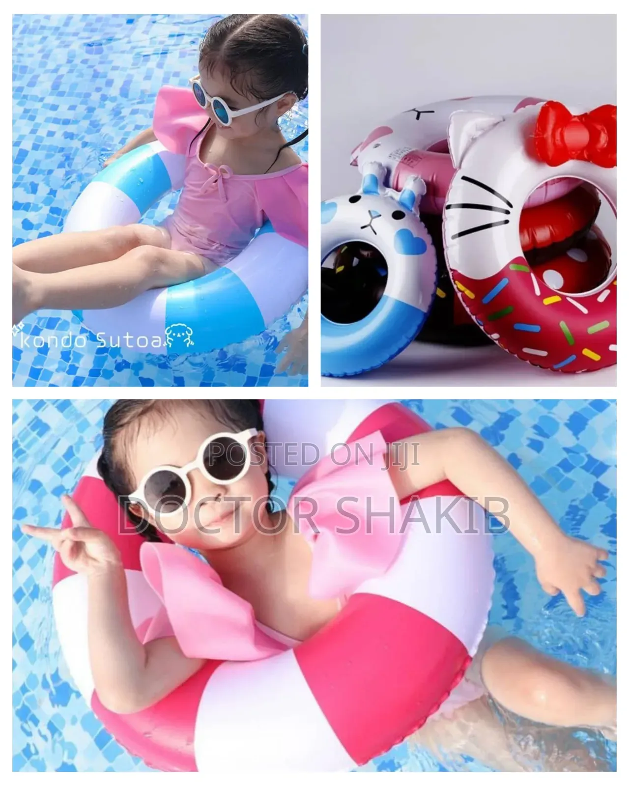New Thickened Inflatable Kids Floating Ring