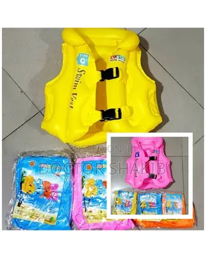 Kids Inflatable Swimming Life Jacket-New