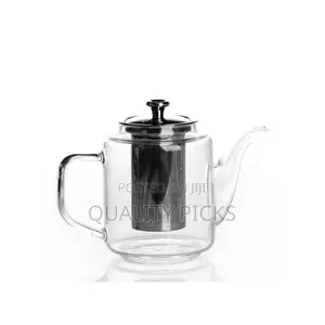 800ml Glass Kettle/Teapot With Infuser-Colorless