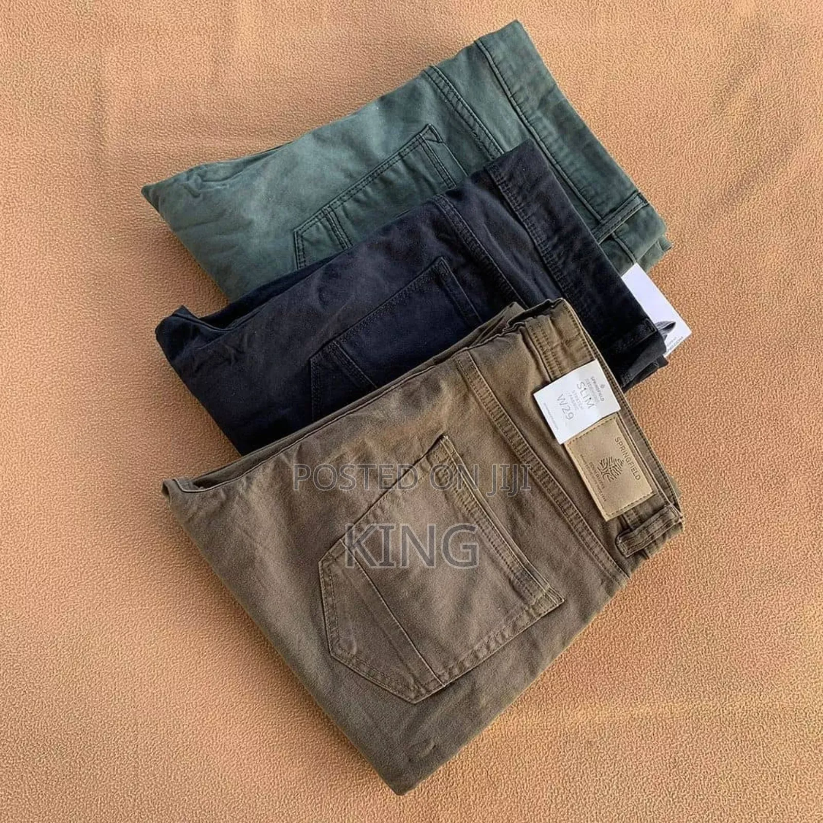 Heartening Swifty Kaki Pants