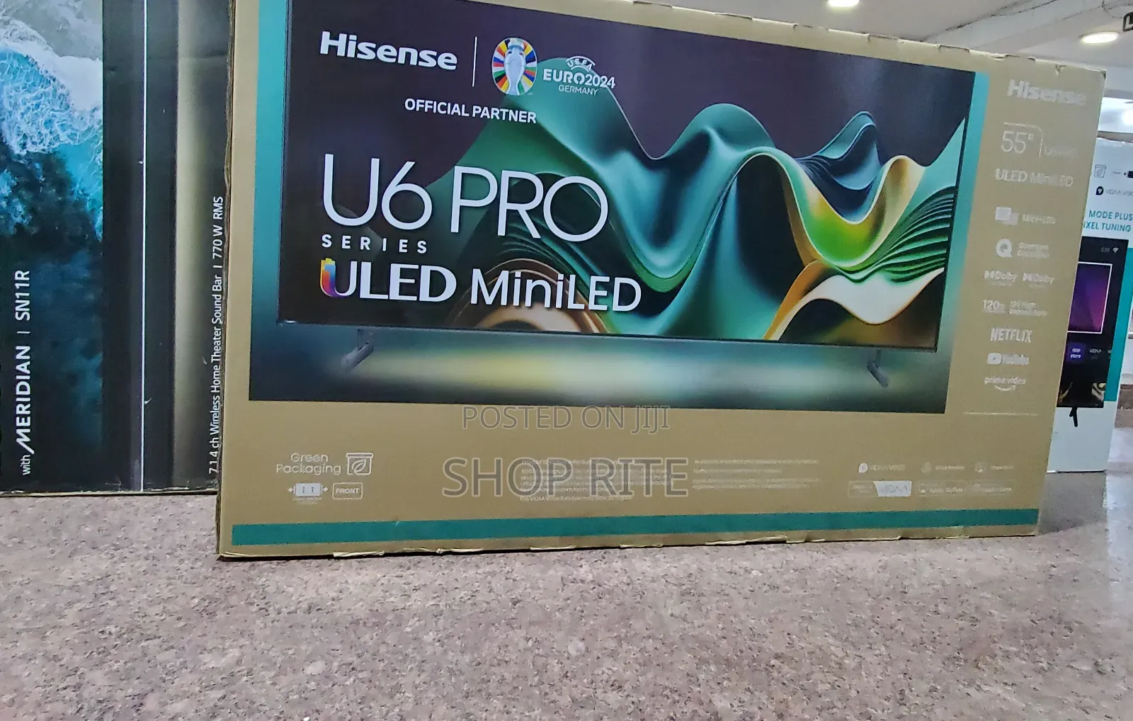 Hisense Mini Uled U6 55inch Smart TV Brand New