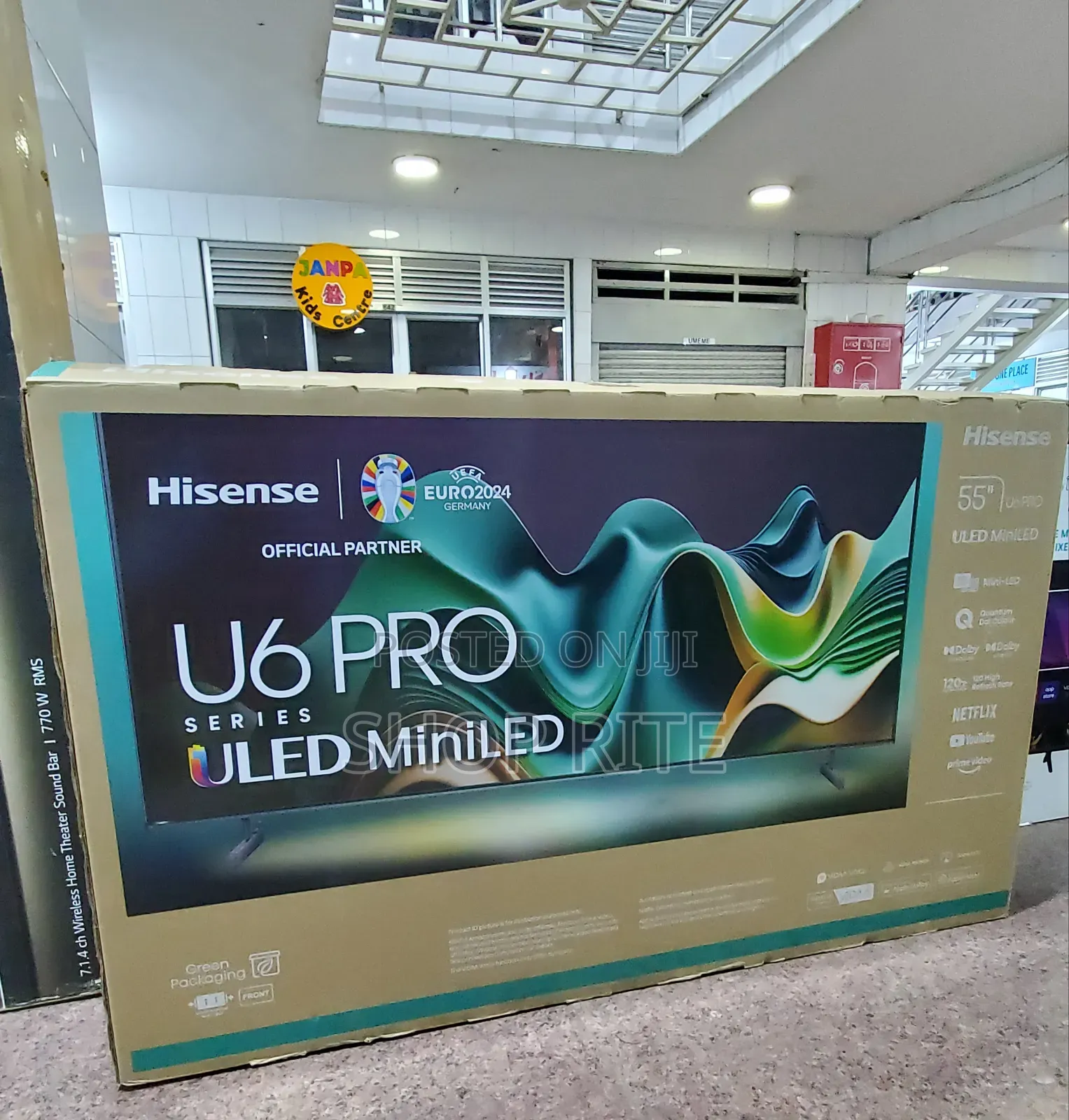 Hisense Mini Led U6 Pro 55inches Tvs. Cheap Price.