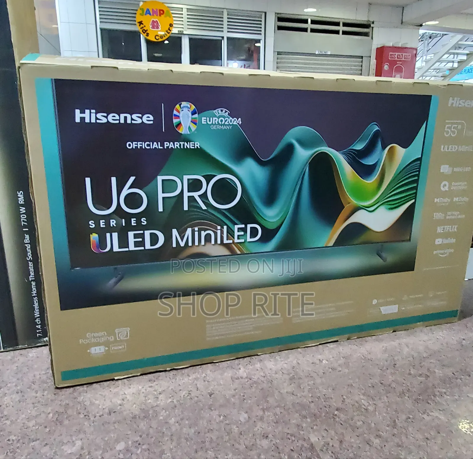 Limited Edition Hisense 55inches U6 PRO Uled Mini LED TVS