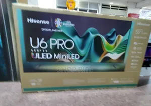Limited Edition Hisense 55inches U6 PRO Uled Mini LED TVS