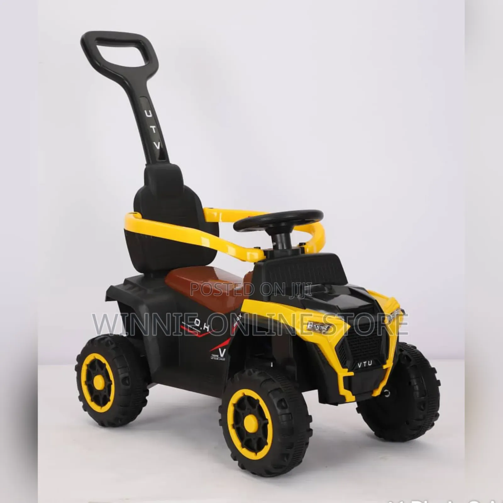 Rechargeable Kids Musical Push Car With Remote
