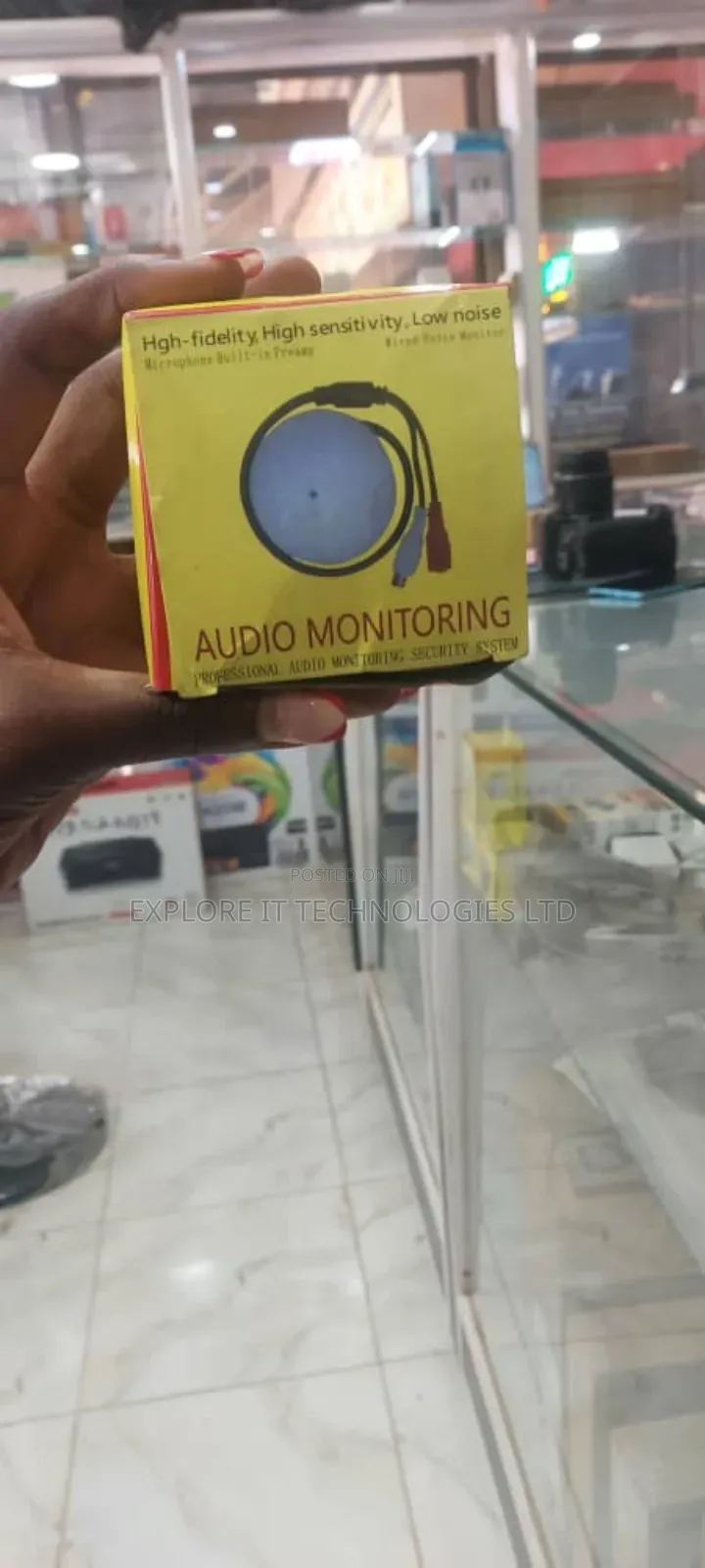 Professional Audio Monitoring Security System