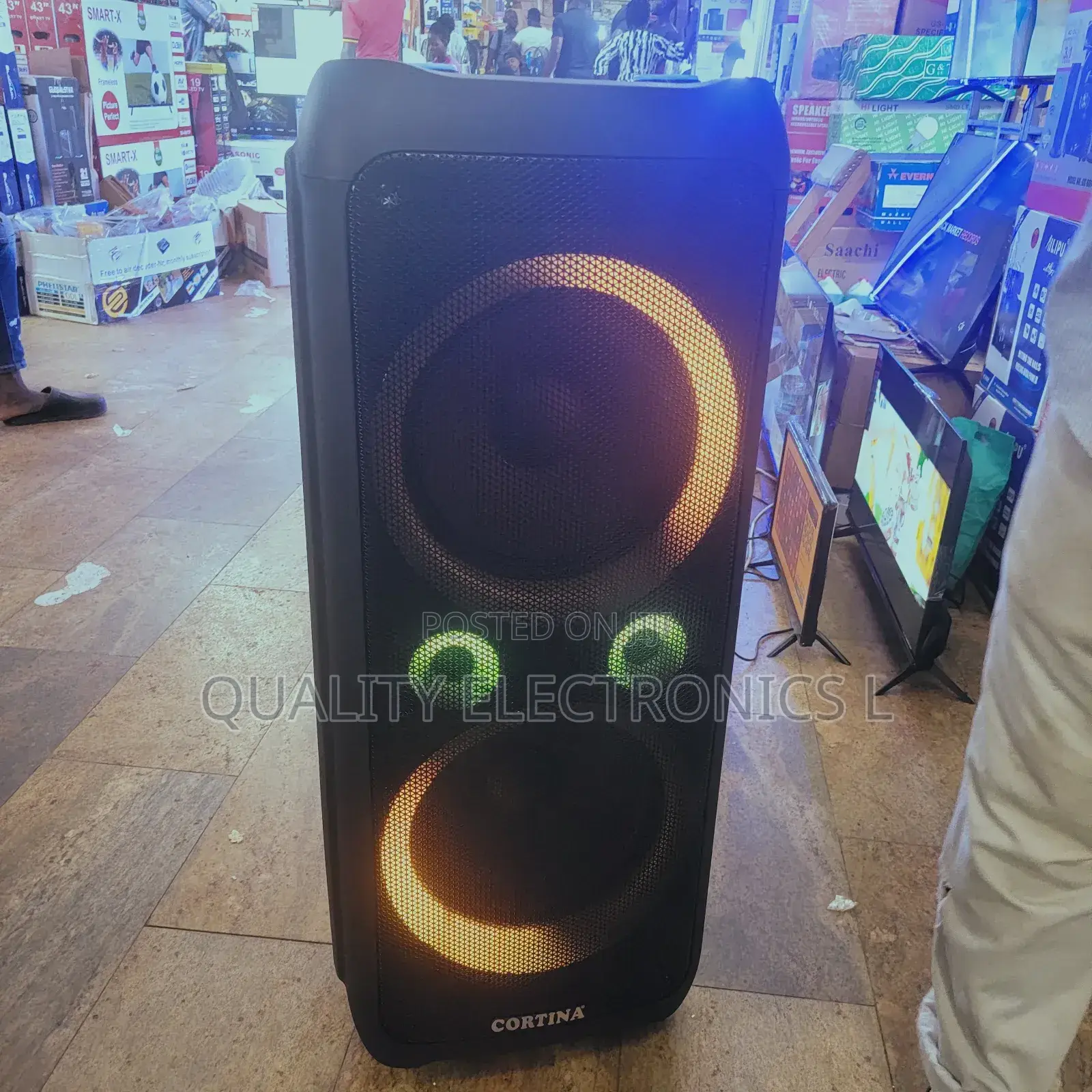 Cortina 12" Powerful Rechargeable Speakers