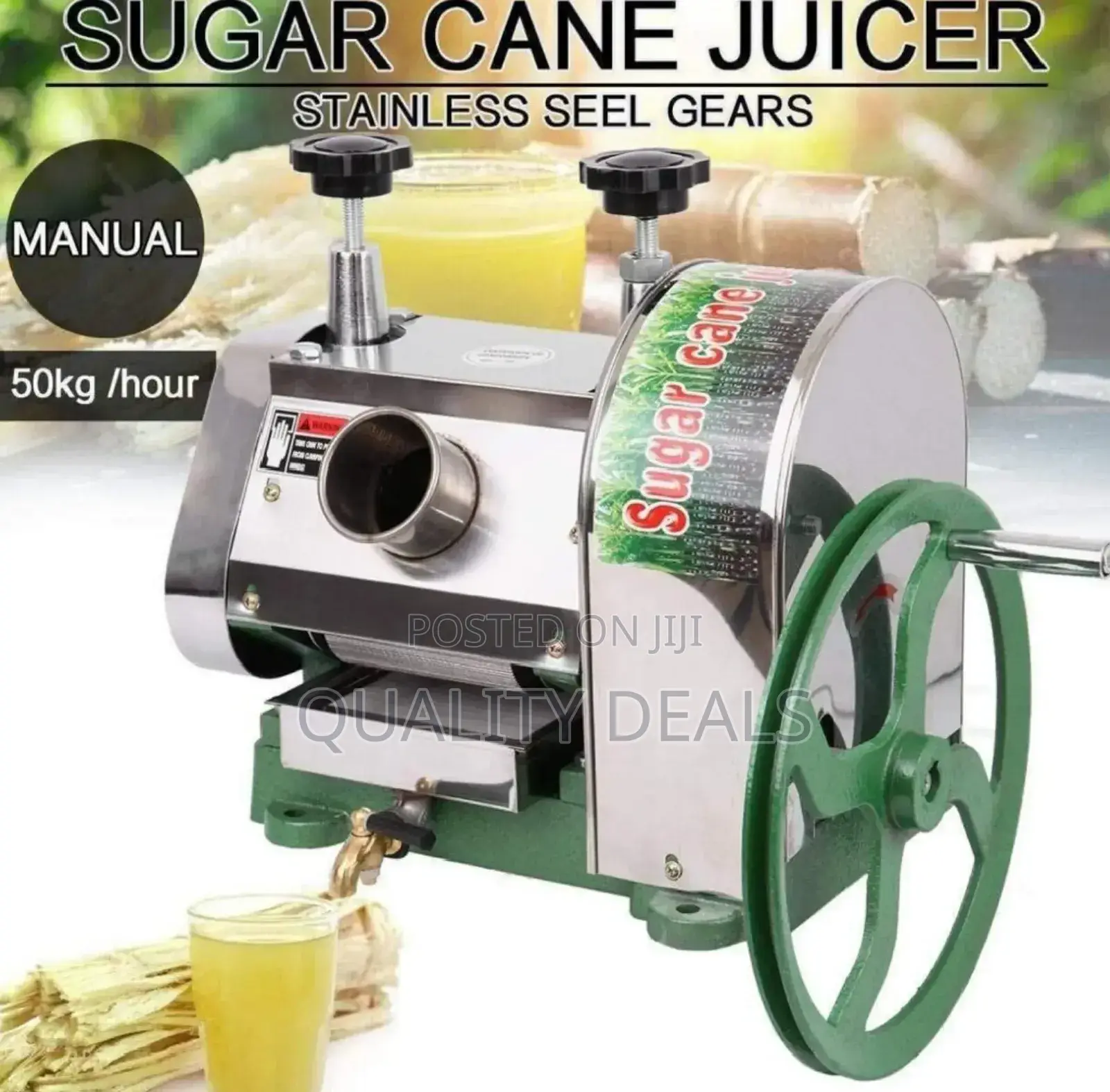 Manual Sugarcane Juicing Machine