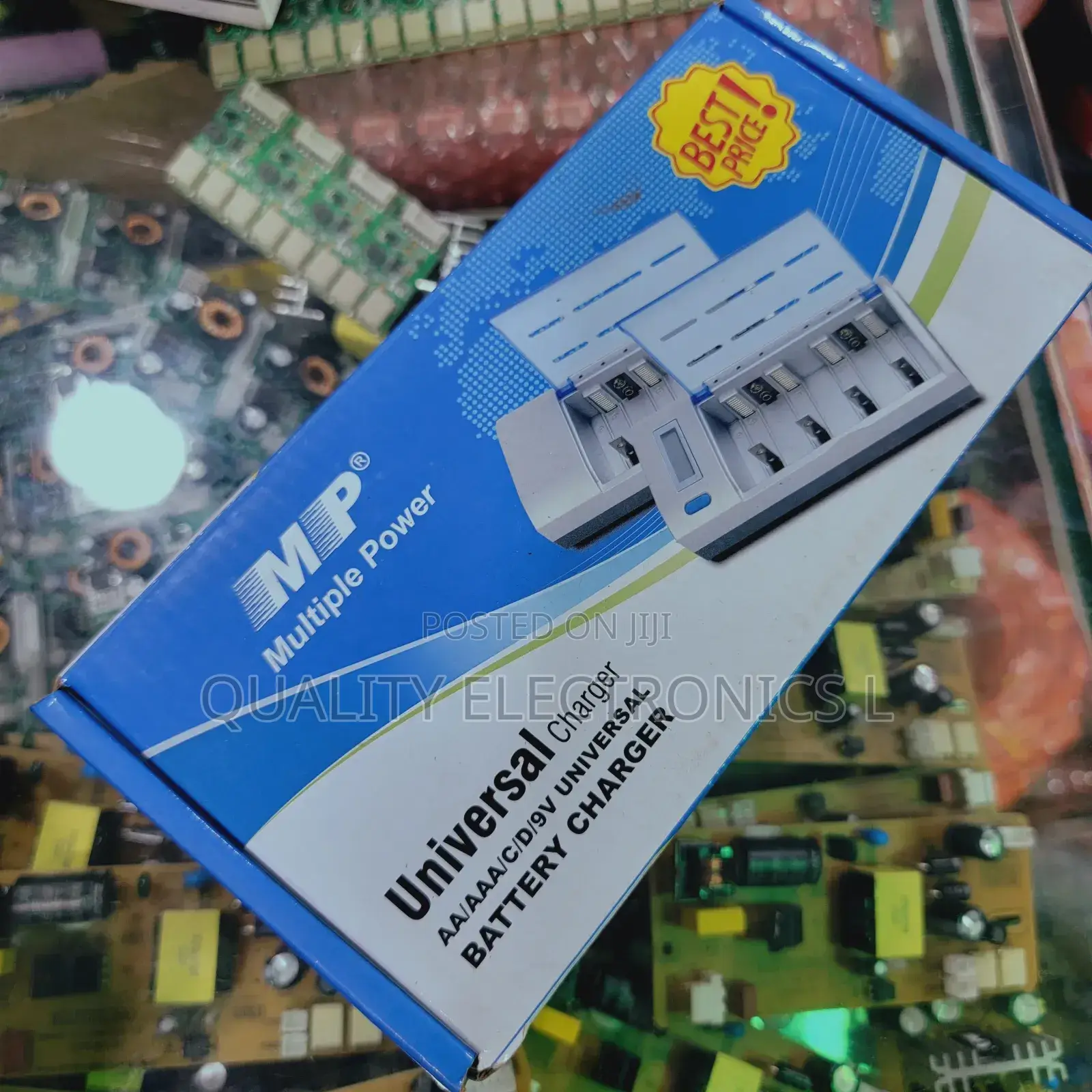 Mp Universal Battery Charger for AA,AAA,C,D and 9v