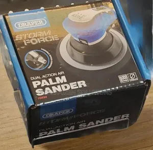 UK DRAPER Storm Force Dual Action Air Palm Sander (150mm)