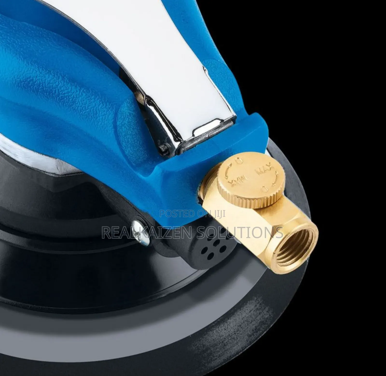 UK DRAPER Storm Force Dual Action Air Palm Sander (150mm)