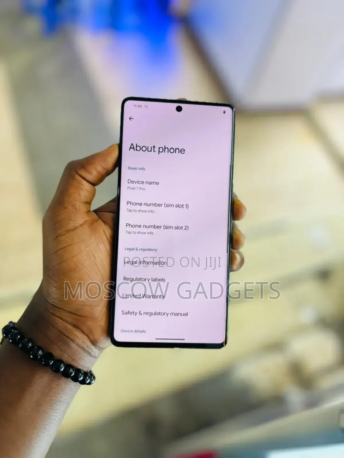 Google Pixel 7 Pro 128 GB Black