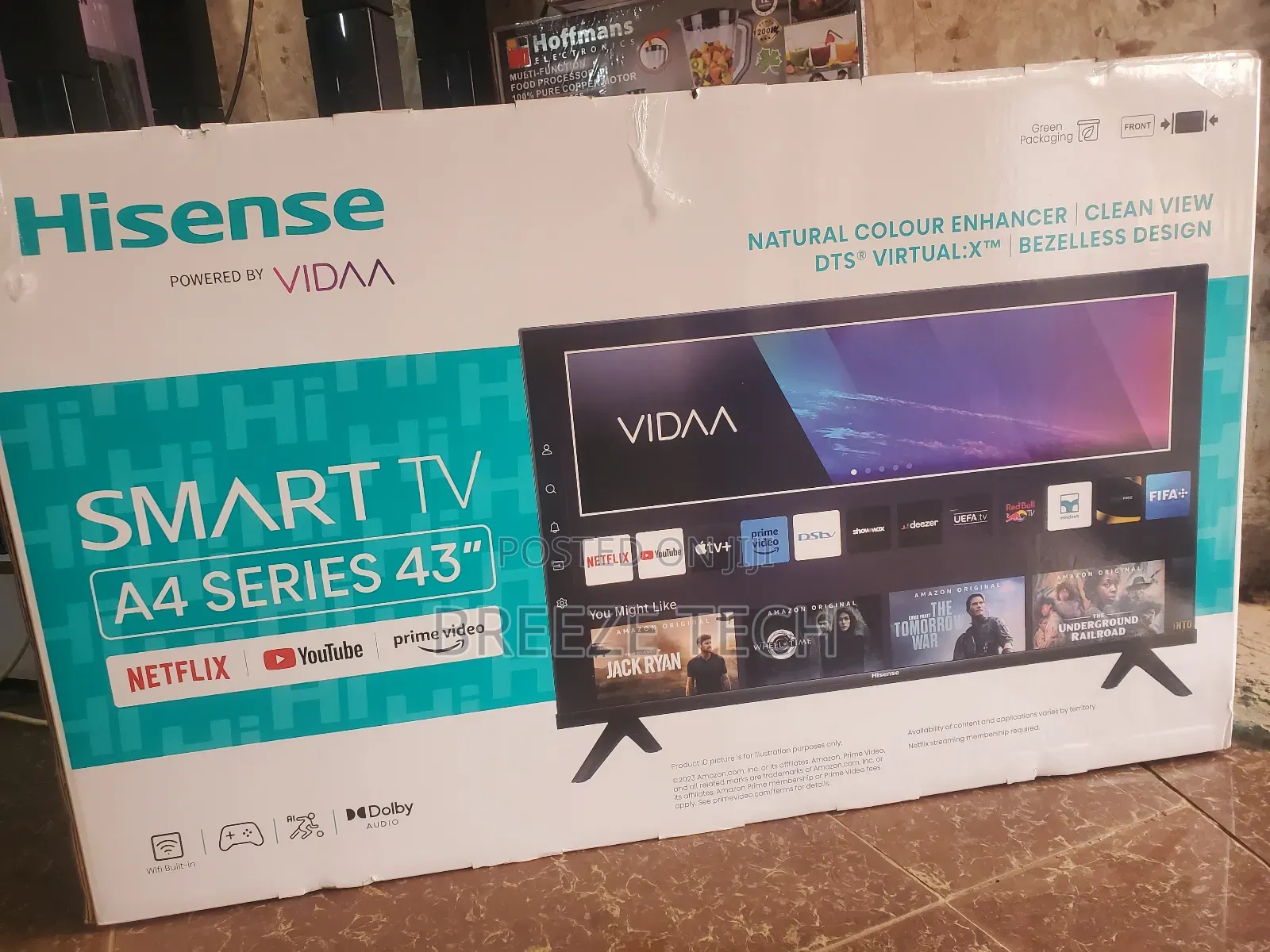 Hisense Smart Vidaa 43"Inch TV