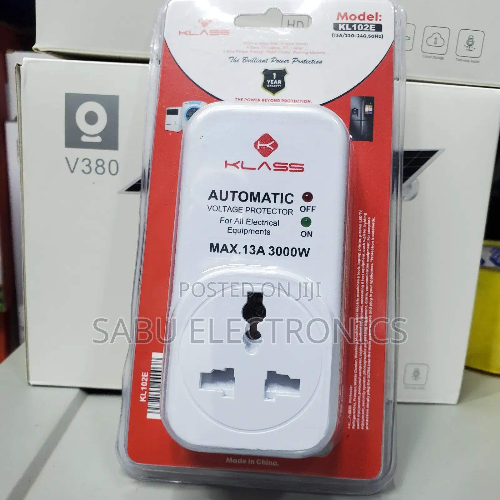 Power Guard for All Equipment- 3000w- 13a Voltage Protector