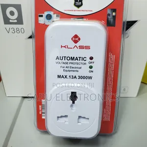 Power Guard for All Equipment- 3000w- 13a Voltage Protector