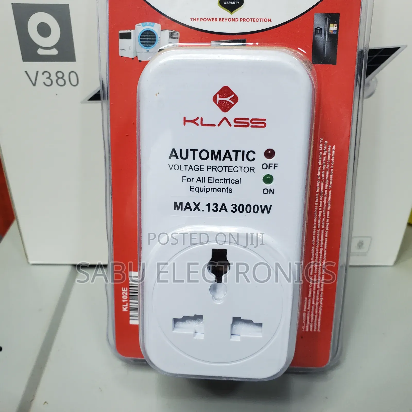Power Guard for All Equipment- 3000w- 13a Voltage Protector