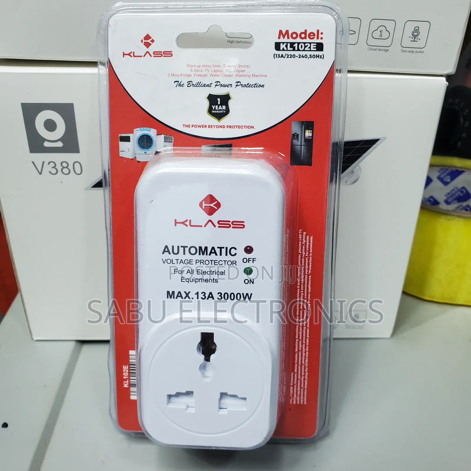 Power Guard for All Equipment- 3000w- 13a Voltage Protector