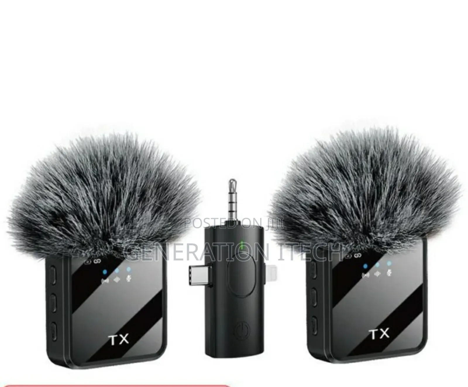 F 11-2 Wireless Collar Microphones - All Phones and Camera