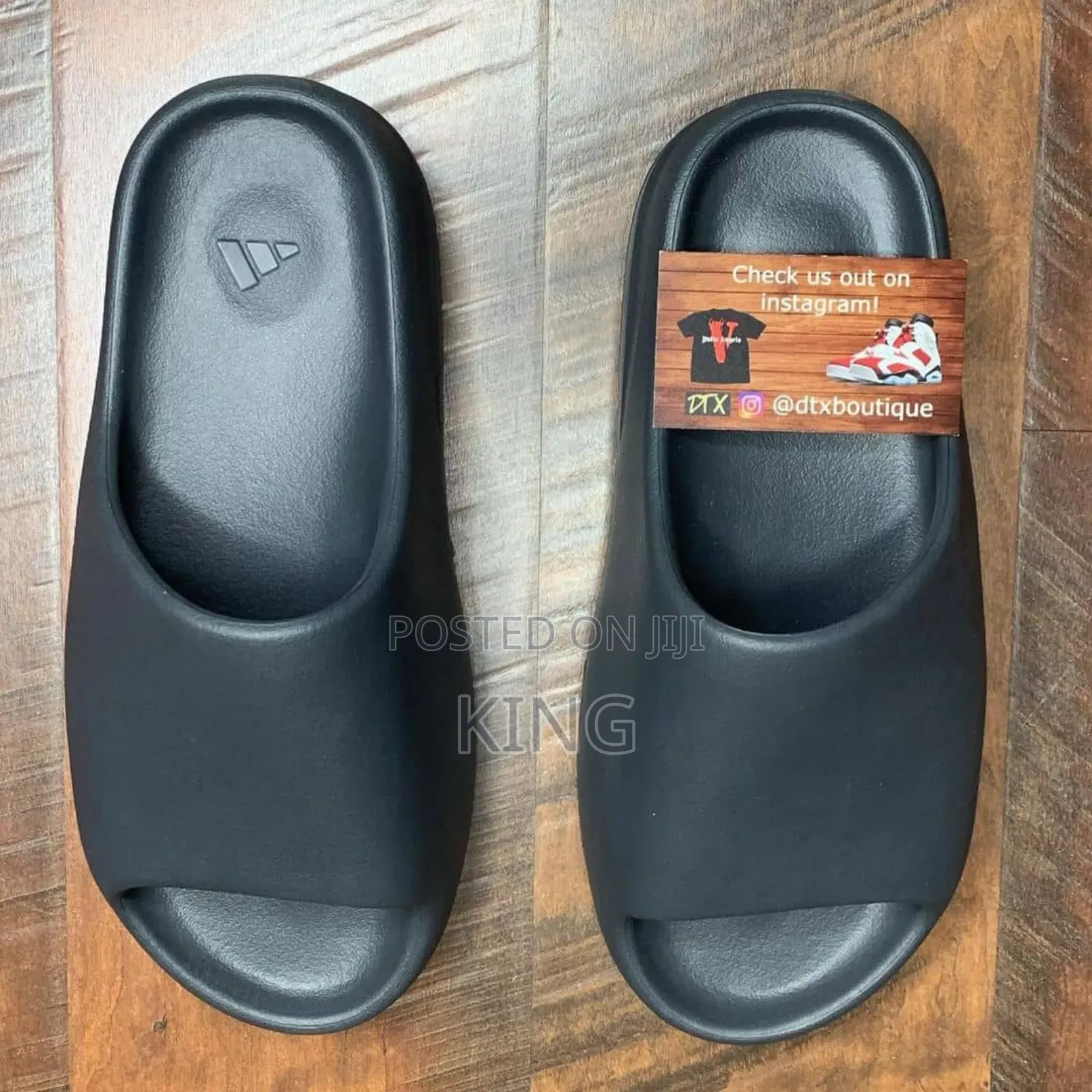 Grand Yeezy Onyx Slides