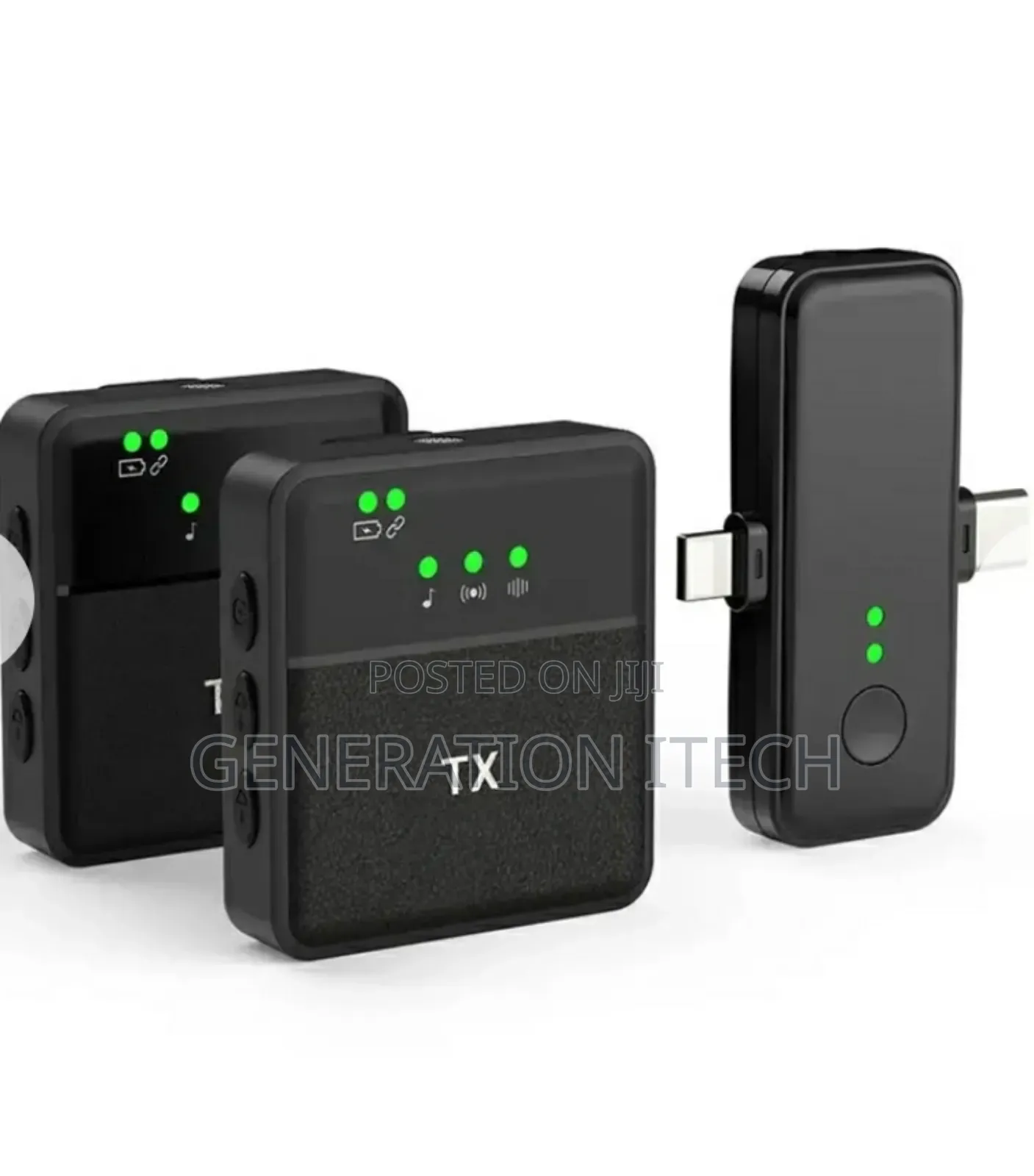 3 in 1 Wireless Microphone - Phones, Tablets, Speakers,Lapto