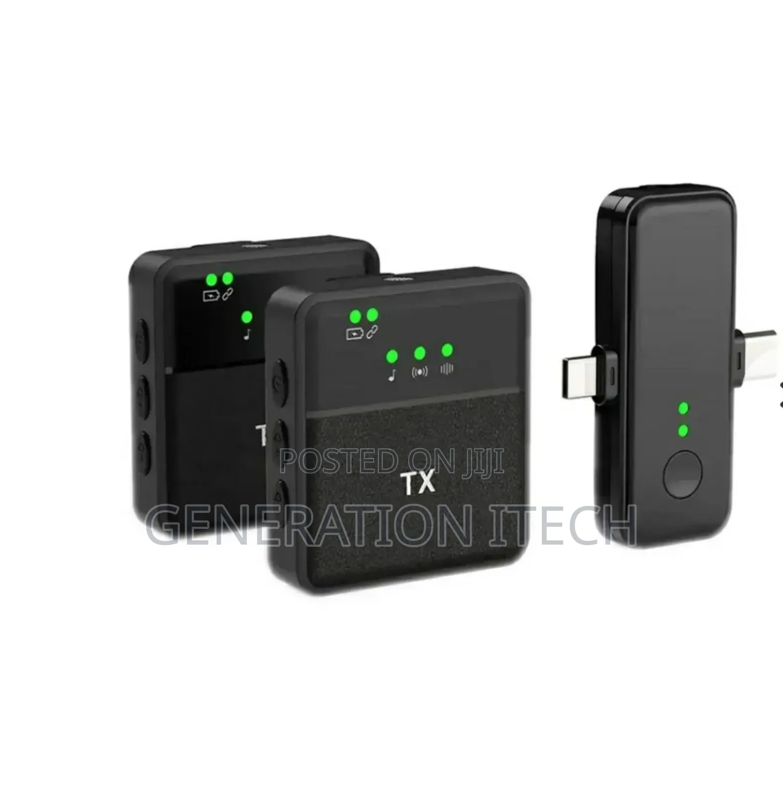3 in 1 Wireless Microphone - Phones, Tablets, Speakers,Lapto
