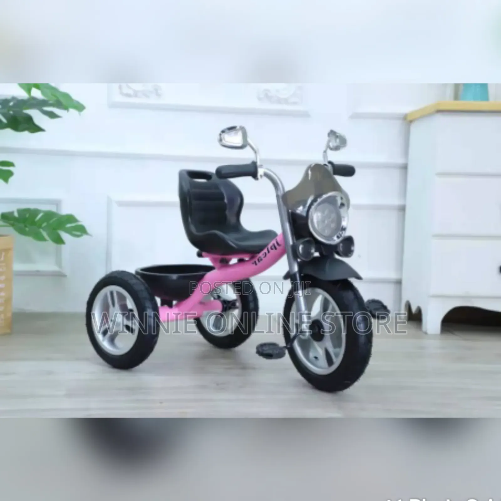Rubber Tyres Kids Tricycle