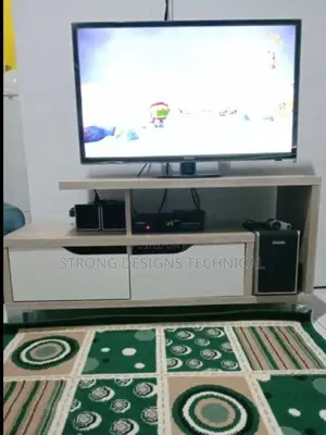 Simple Affordable Tv Stand, Space Saving