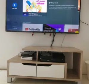 Simple Affordable Tv Stand, Space Saving