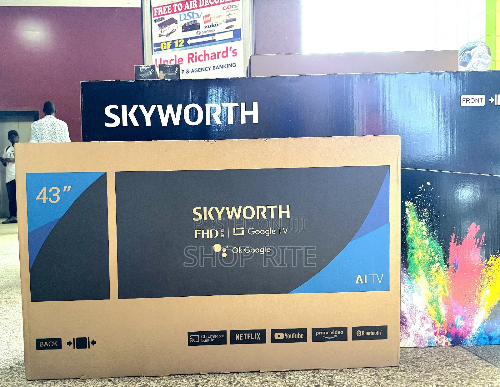 Cheap Price Skyworth 43inches Smart Google TVS Original