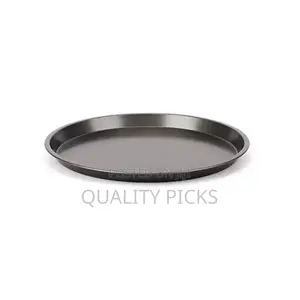 Non-Stick Pizza Steel Baking Round Oven Tray Pan, 30cm